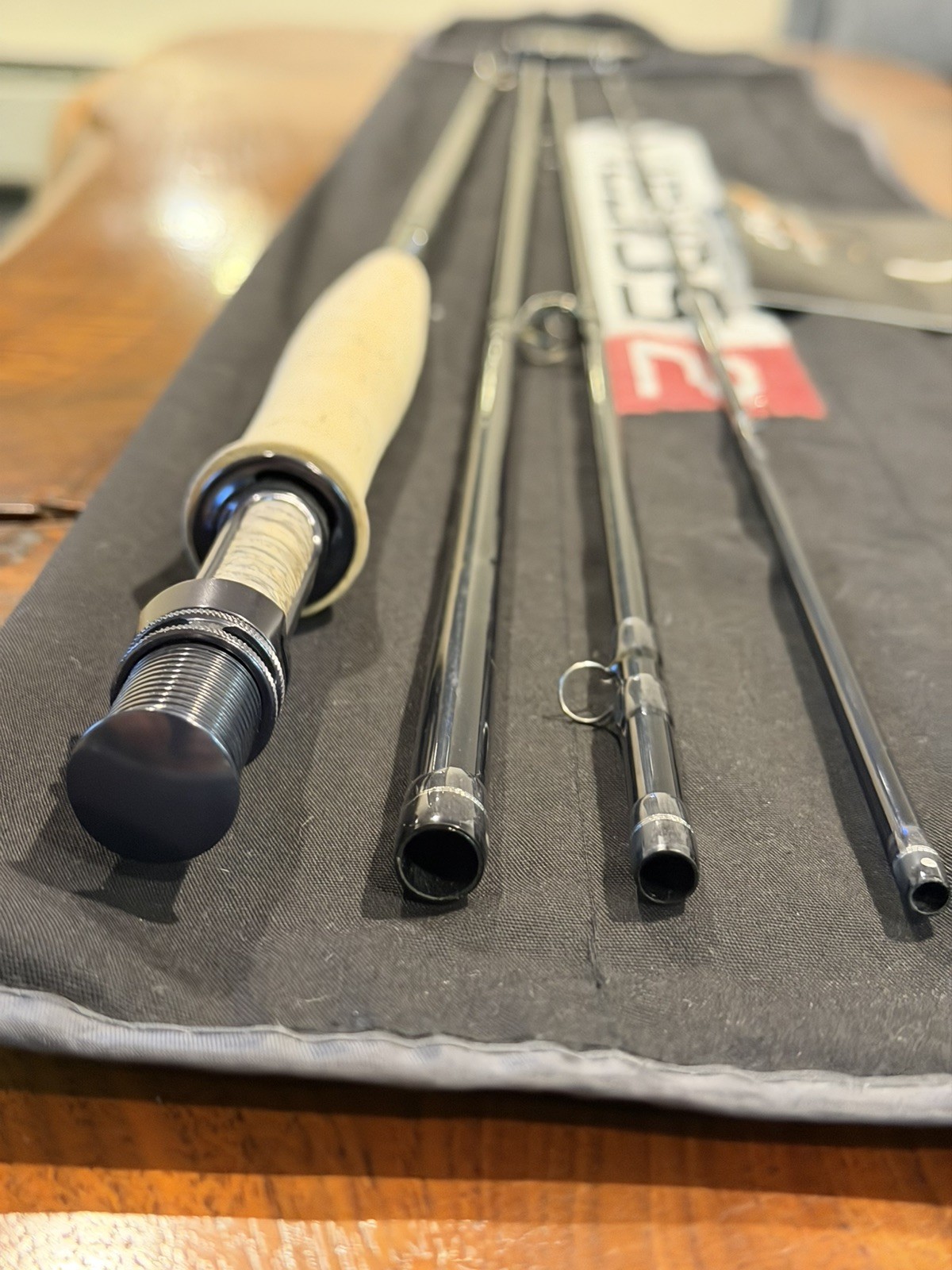 Orvis Helios 2 4pc 10’ 5wt Tip Flex Exc+++ Blank warranty card , tube , sock