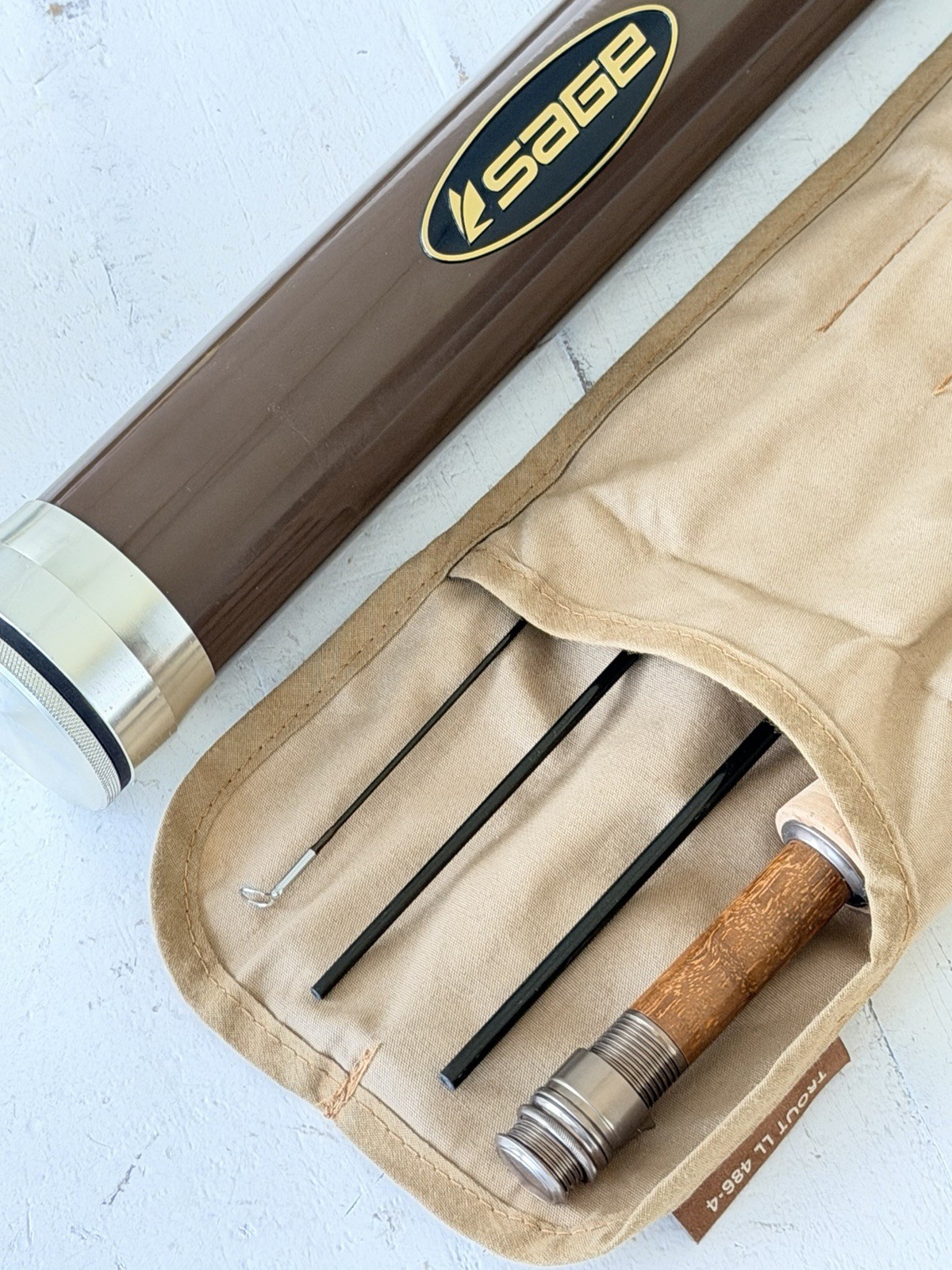 **BEAUTIFUL** 🔥~VINTAGE~ SAGE TROUT LL 4wt. 8’6”in FLY ROD!! ~LEGENDARY~🔥