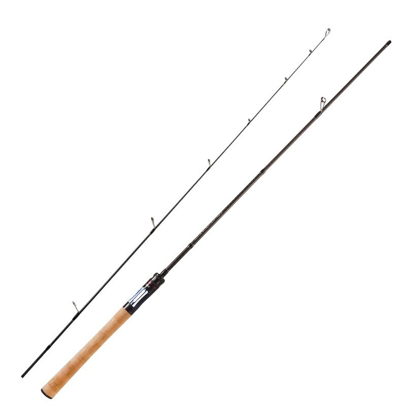 6.2FT Fishing Rods Spinning Casting Rod Carbon Fiber Rod Bass 2 Sections Fast