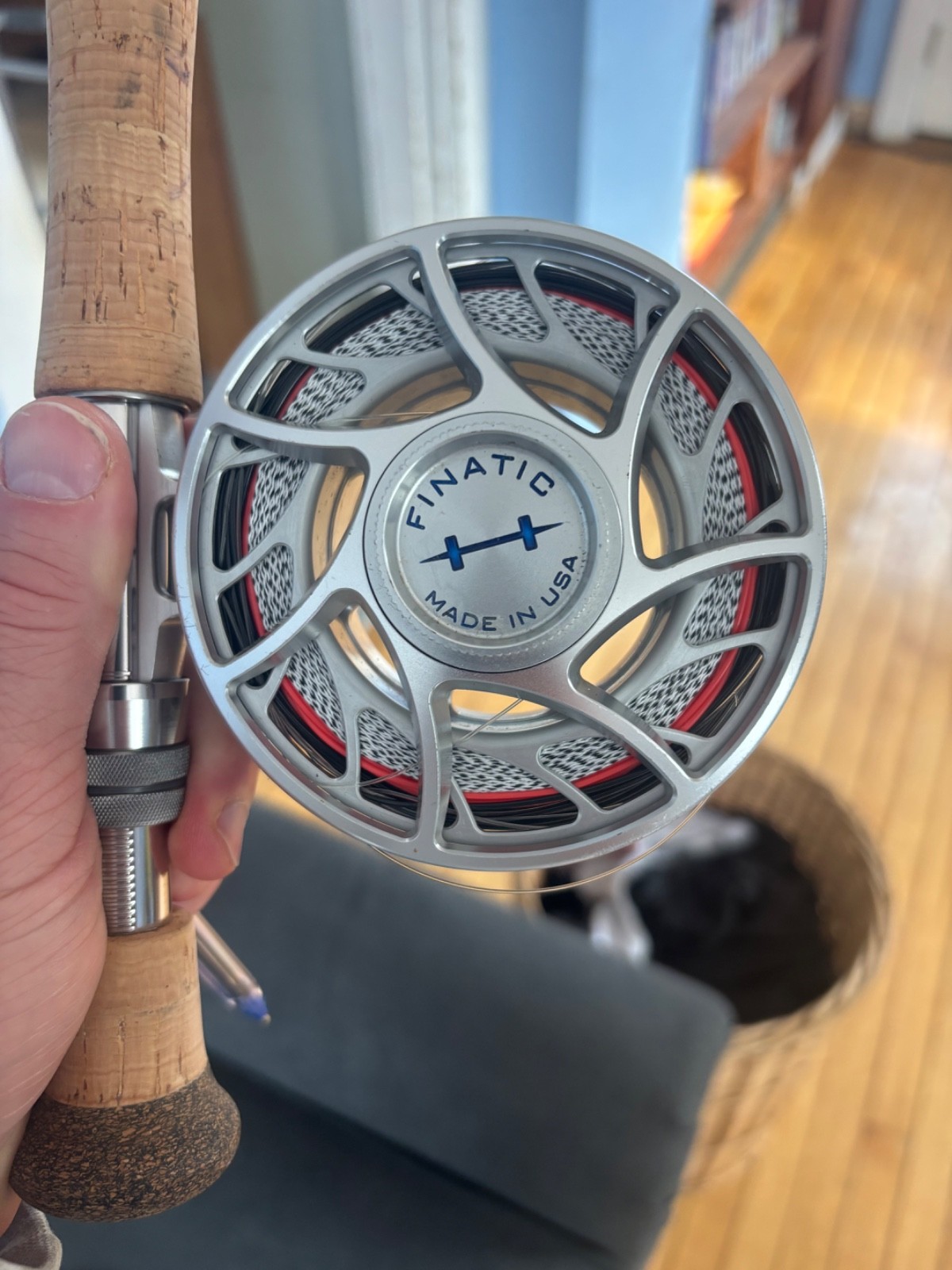 TFO legacy 13′ 6″ flyrod 8 weigh w/Finatic 9 Reel/ Colton 9′ weight w/Finatic 7