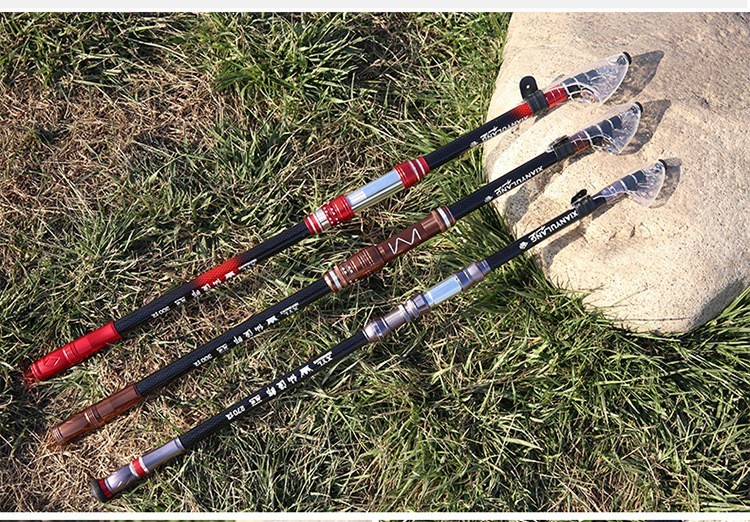 Telescopic Fishing Rod Carbon Fiber Spinning Rod Travel Fast Sensitivity Pole