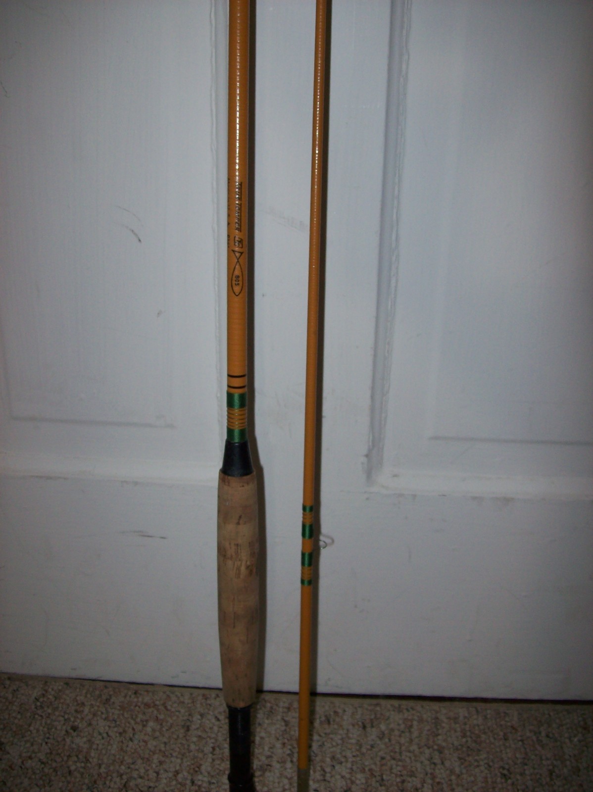 Vintage True Temper Custom Eight Hundred No 805 USA Made 8.5 ft 2pc Fishing Rod
