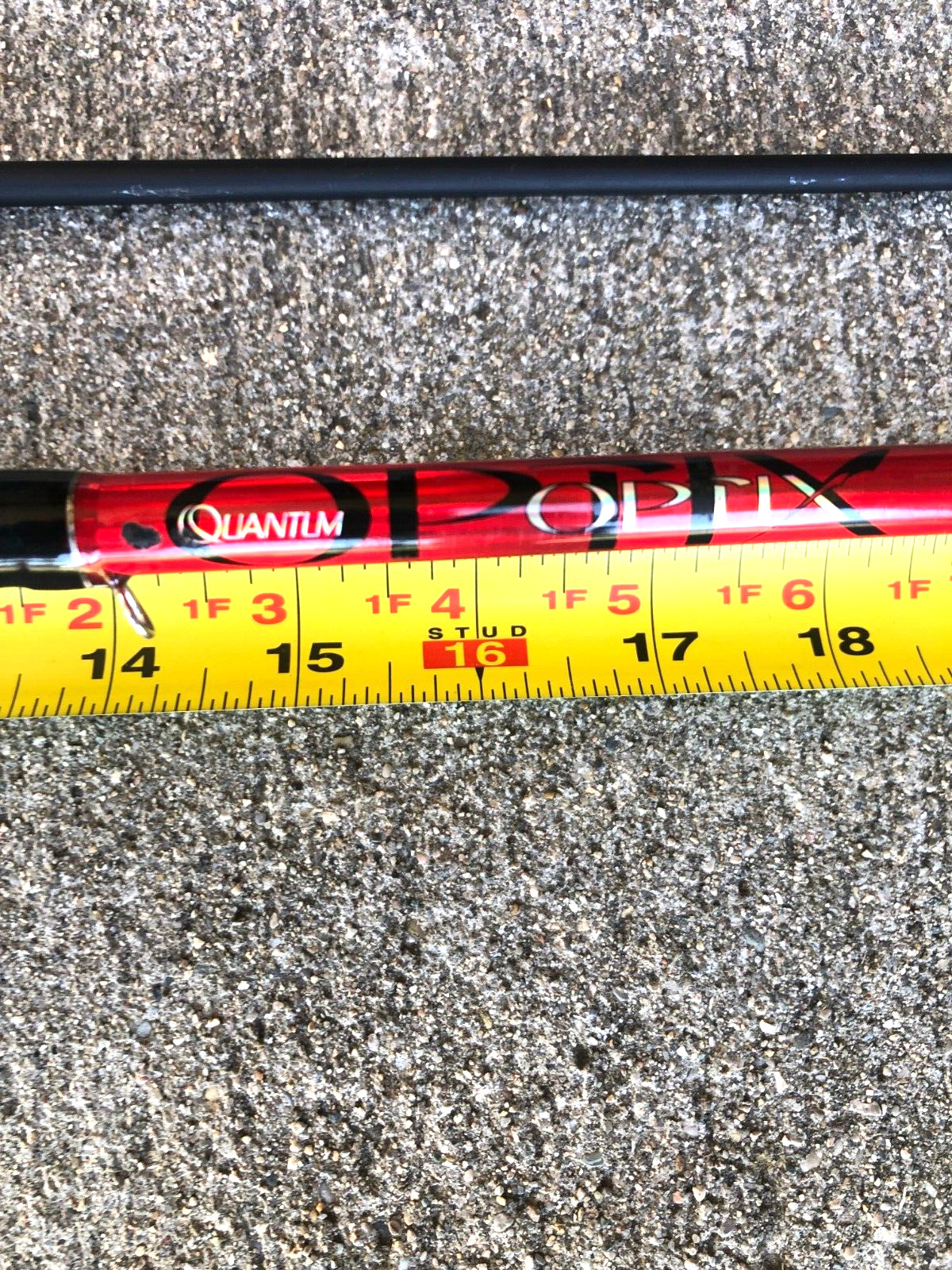 Quantum 6′ OPTIX QXCP 6 – 14Lbs OPS602MB Composite Graphite 2 PC Spinning Rod.