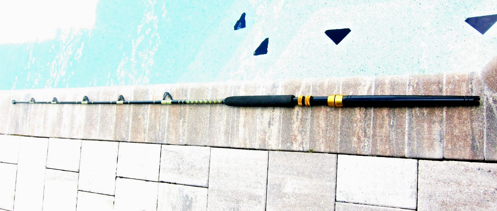 Custom 2-Piece Big-Game Trolling Rod; AFTCO H/W: 6’9″; 30-60lb – EXEC USED COND!