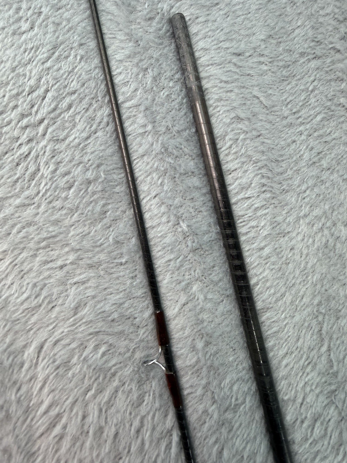 Vtg Orvis “Trout” Graphite Fly Fishing Rod 8’ 6wt 2pc Sock & Original Tube Y218