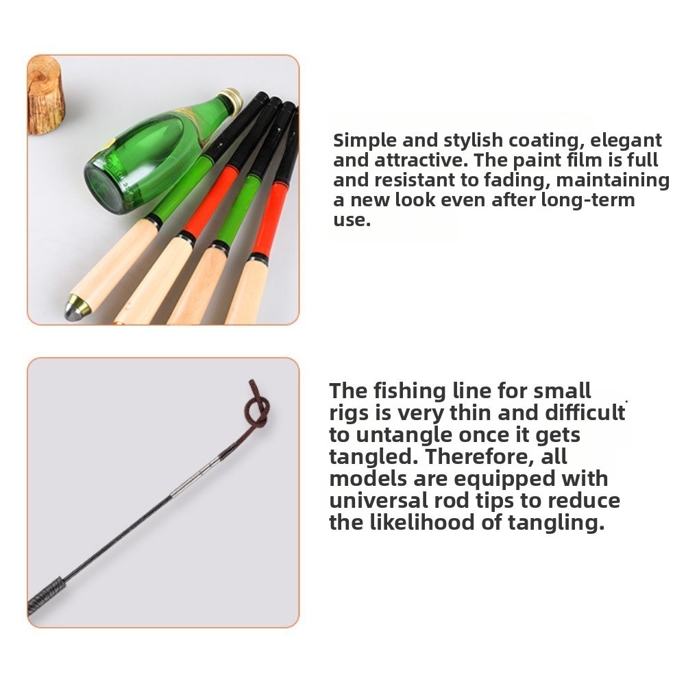 Telescopic Stream Fishing Rod For Mini Size Ultralight for Trout and Panfish