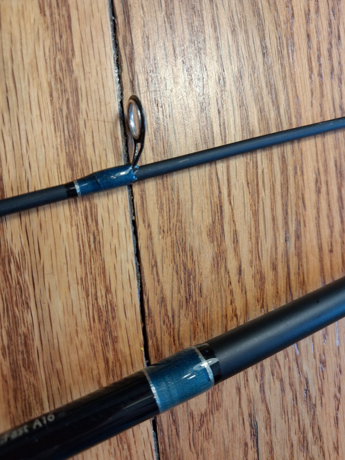 BASS PRO SHOPS, Stampede Spinning Rod, 5’6″ 2-8 LB. LINE, 2 Pieces , Excellent