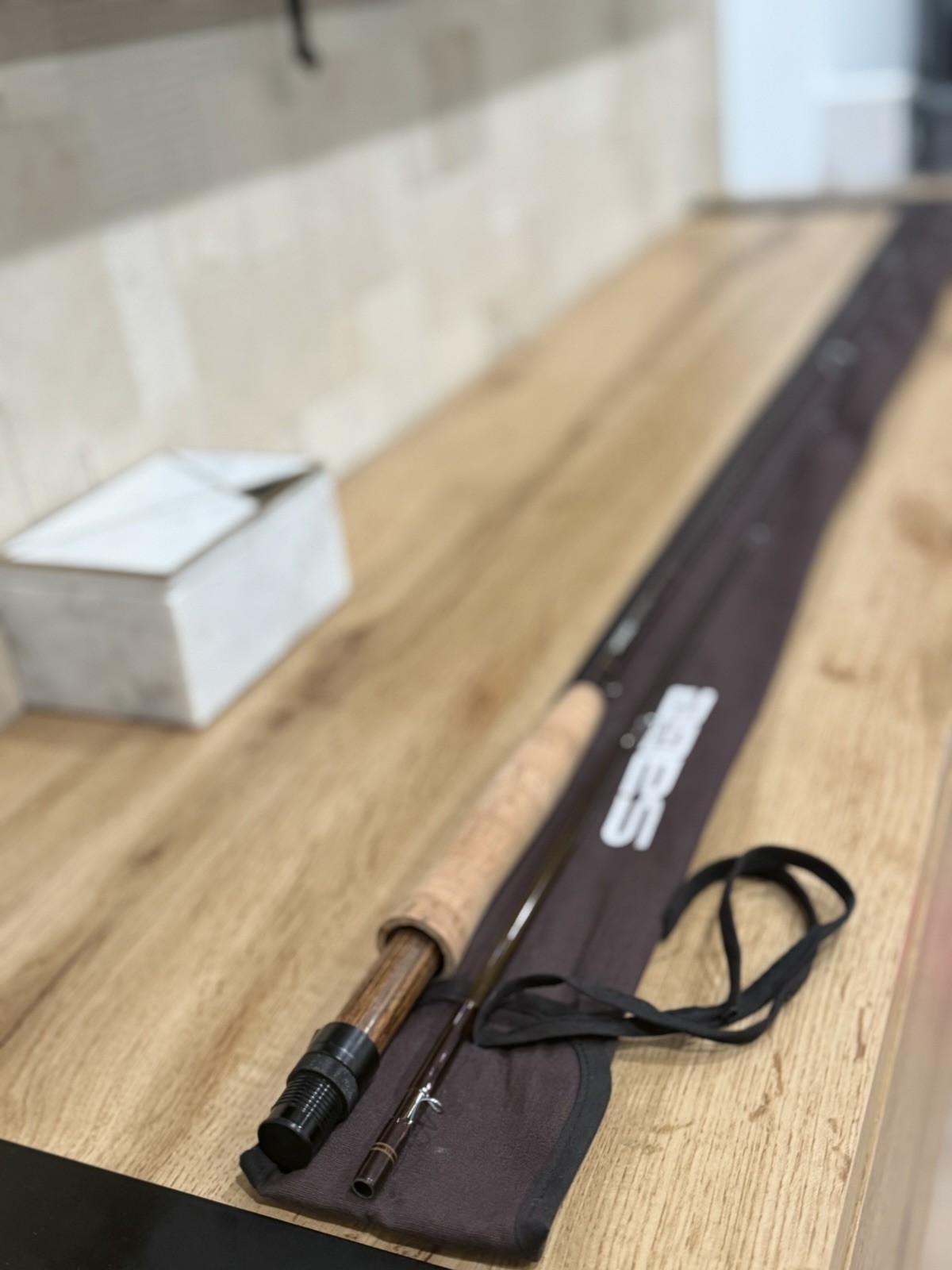 features a Sage Graphite III 690 RPL fly fishing rod NO TUBE