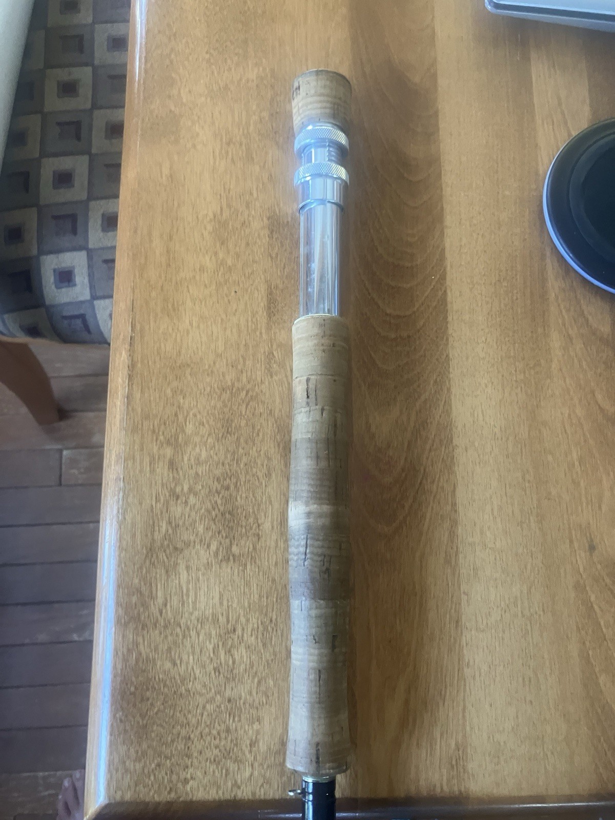 9ft 8wt Carbon Fiber Fly Fishing Pole with Cork Grip & Aluminum Lightweight Rod