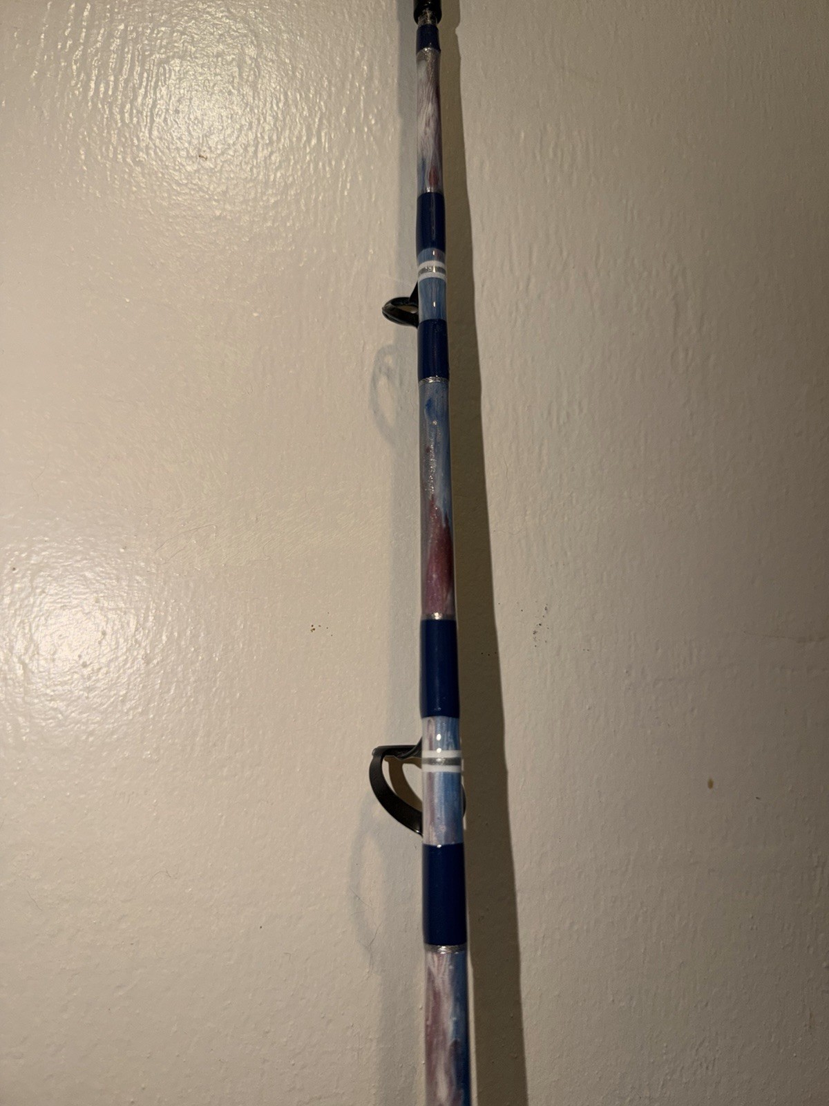 CUSTOM CONVENTIONAL DEEP DROP 6′ 4″ AFTCO CURVED BUTT AND TOP 80-130 LB NEW