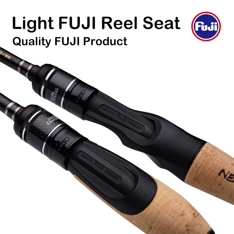 PURELURE STREAM Travel Portable Lightweight Lure Fishing Rod 6’5”/6’6” Fast