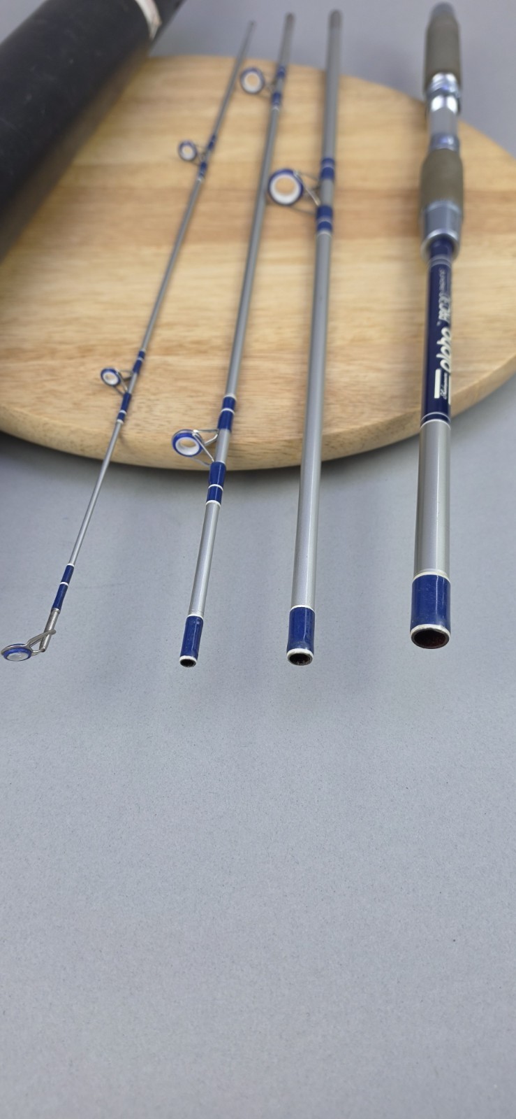 Shakespeare Alpha PRC310 7′ Medium Moderate 4pc Graphite Spinning Rod+Case