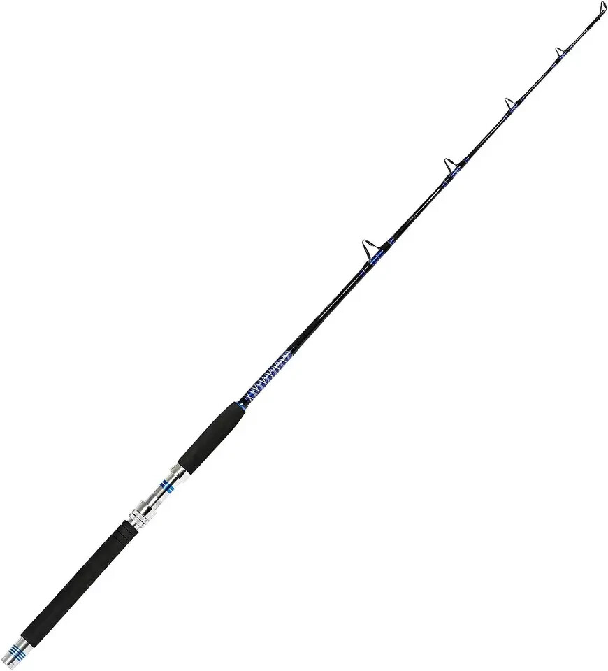 1Pc 2Pc Saltwater Offshore Trolling Rod Big Game Conventional Boat Fishing Pole