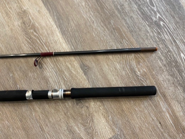 Zebco Sportfisher SP 6070 7′ 10-20 lb Line 1-4 oz. Lure Heavy Action Spin Rod