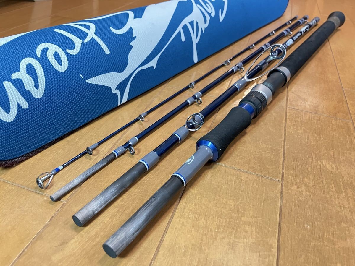TULALA M.M.A United 90MH 4-Piece Pack Spinning Rod Used Pack Rod JDM