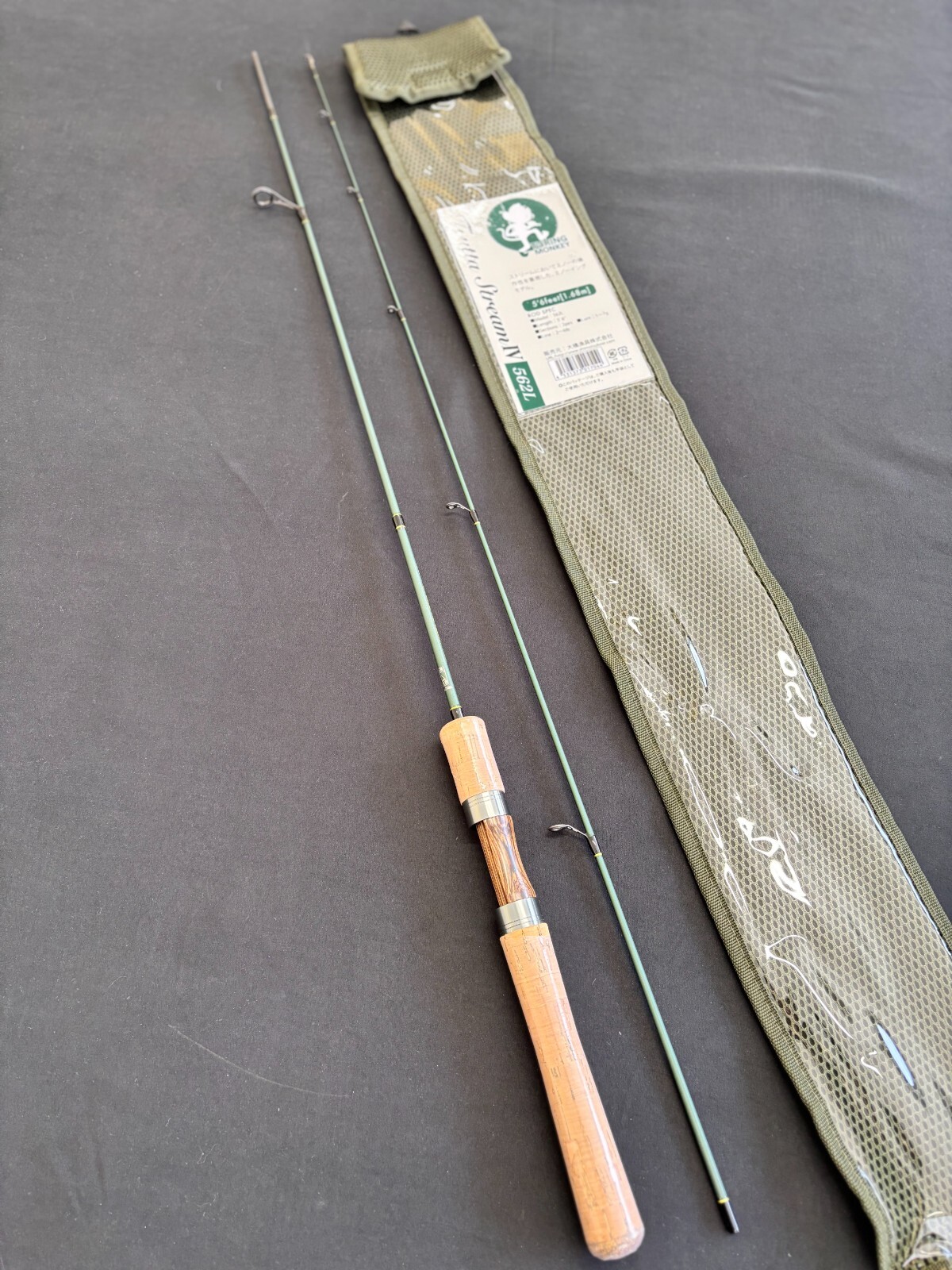 Shimotsuke trout fishing rod trutta stream Ⅳ 562L spining rod carbon 2pc