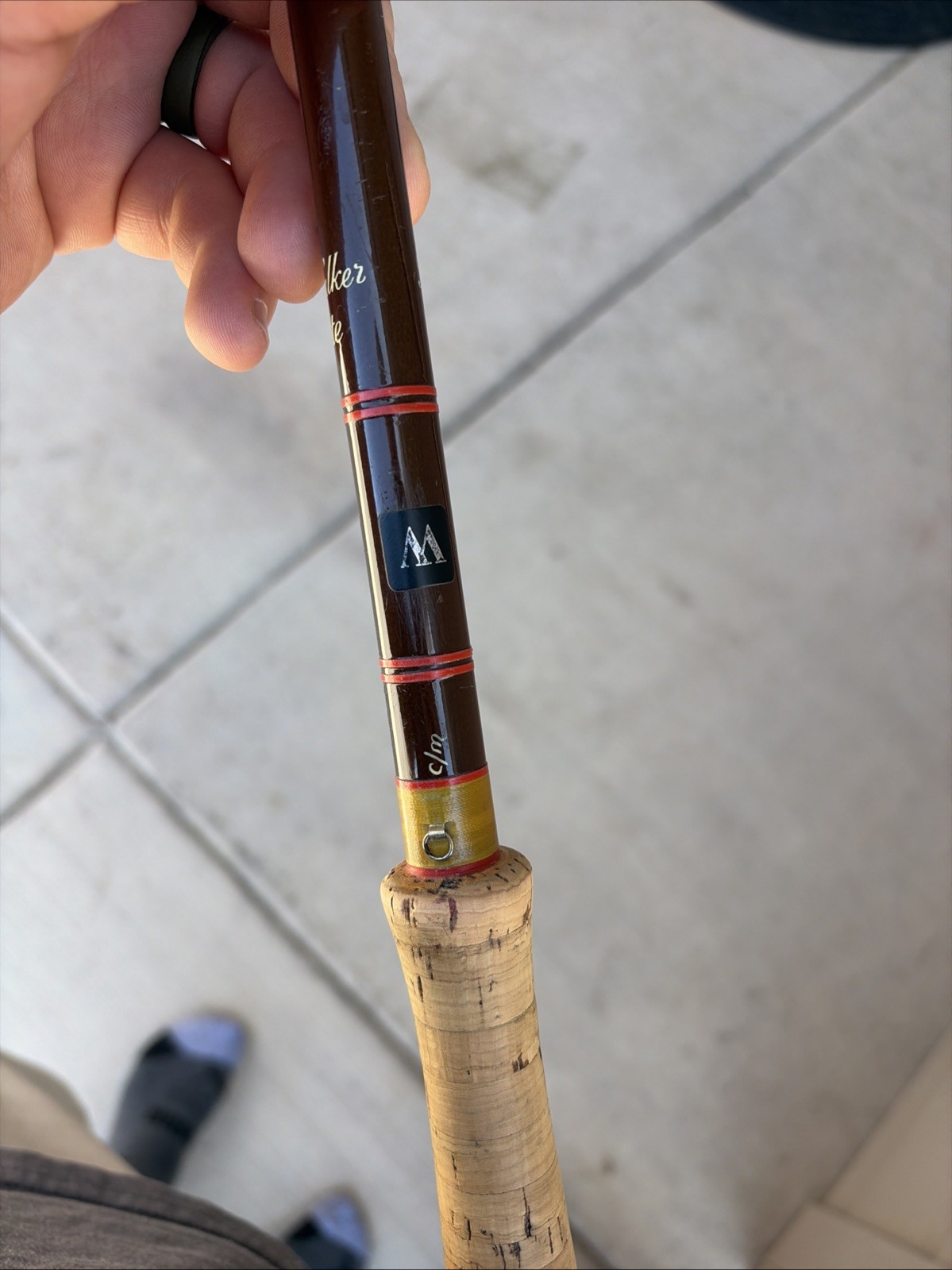 Vintage Hardy Richard Walker Superlite 9ft 3” 2 Piece 7/8 # Fly Rod