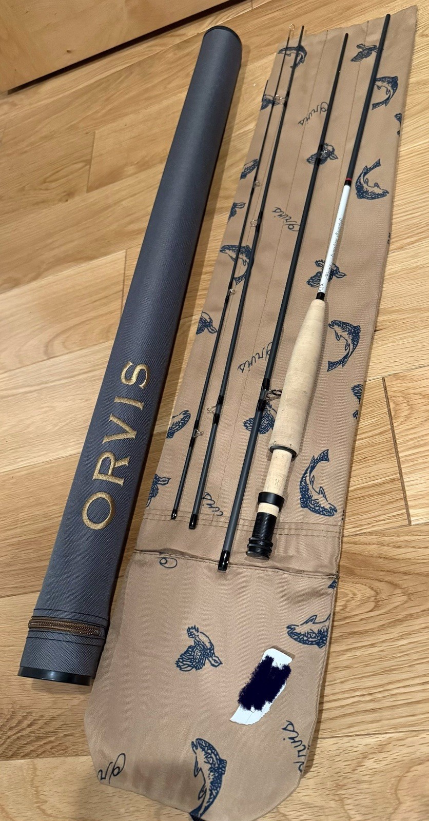 Orvis Superfine Graphite 4wt Seven Eleven 7’11” Fly Rod