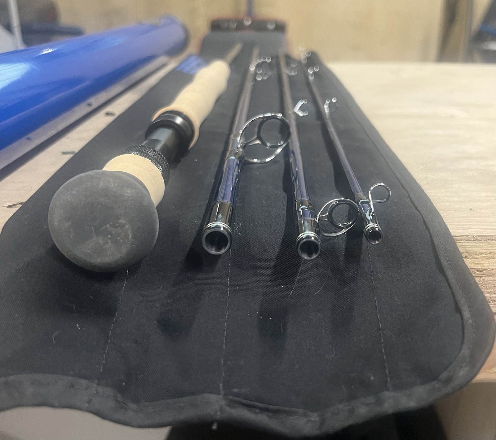 *NEVER FISHED* Sage SALT 1291-4 12 Weight Fly Fishing Rod. 4 Piece, 9 Feet