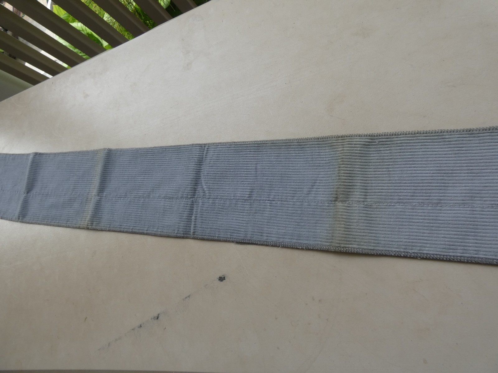 Vintage G Loomis Soft Grey Corduroy 2 Section Fishing Rod Sock Sleeve