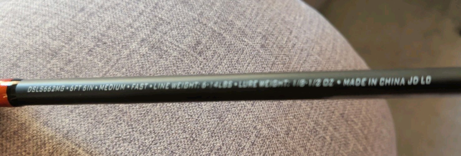 Quantum Bill Dance QX 24 IM6 Graphite Spinning Rod