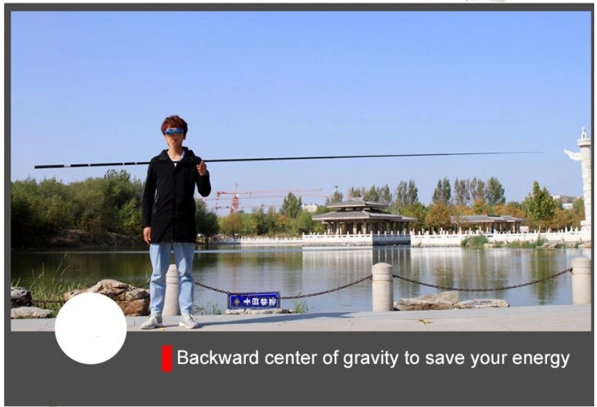Telescopic Fishing Rod 3.6m 4.5m 5.4m 6.3m High Carbon Stream Fishing Pole Carp