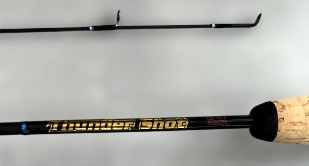 Little Rock Baits Thunder Shot Bass Fishing Rod Near Mint Condition