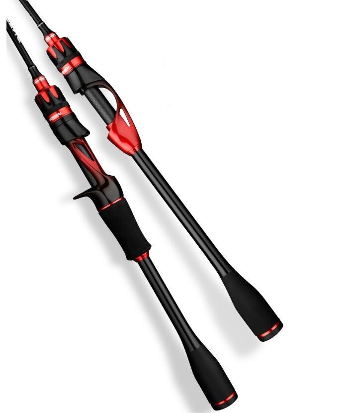 Carbon Casting Telescopic Fishing Rods 1.5m-1.8m Portable Poles Travel Spinning