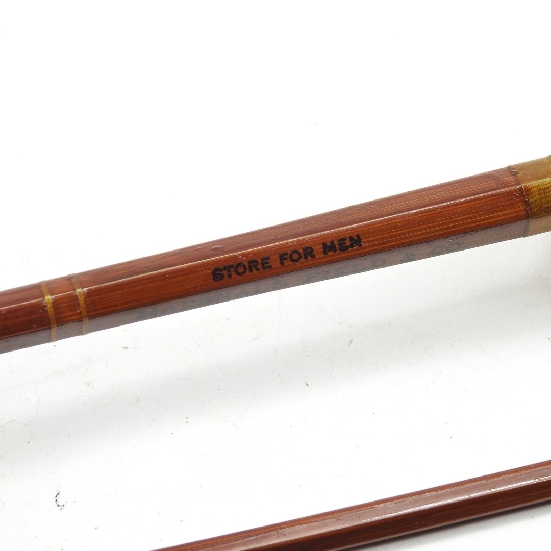 Granger Marshall Field & Co Bamboo Fly Rod. 8’ 6”. W/ Tube & Sock.