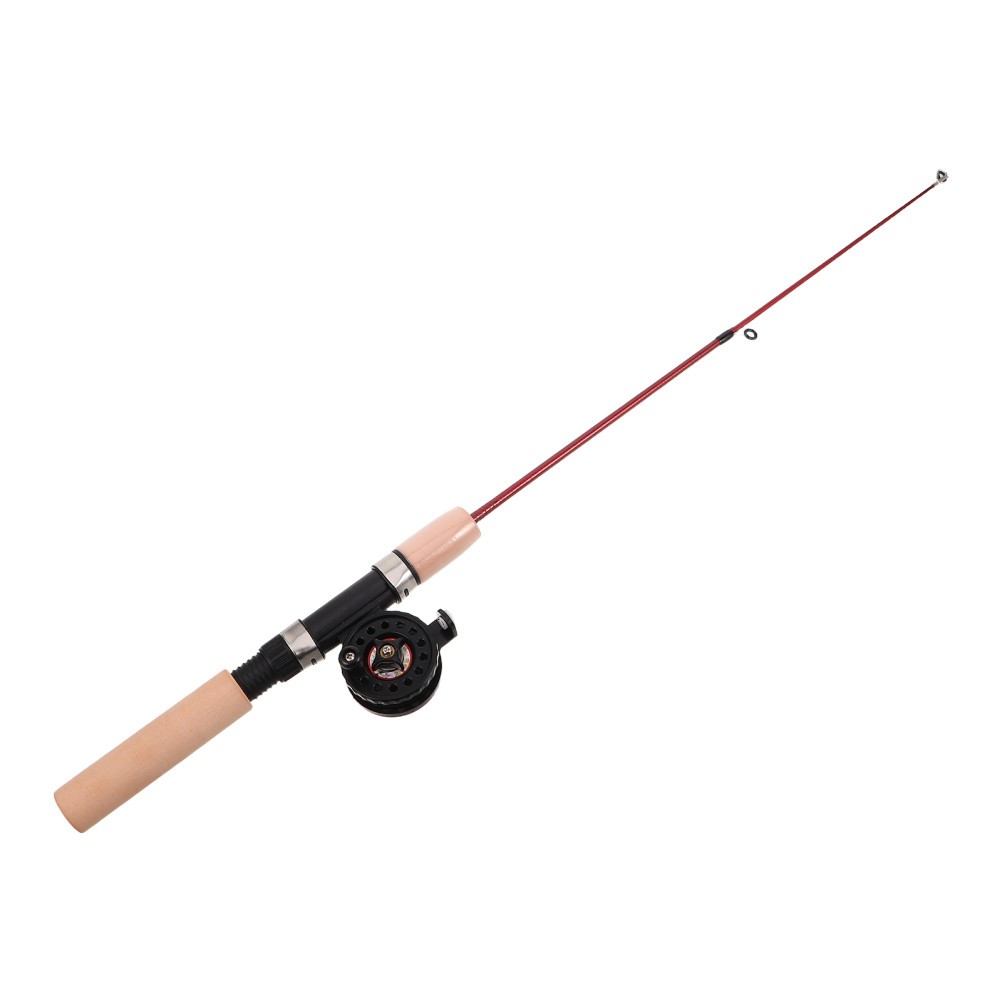 Telescopic Ice Fishing Rod And Reel Combo Compact Portable Pole