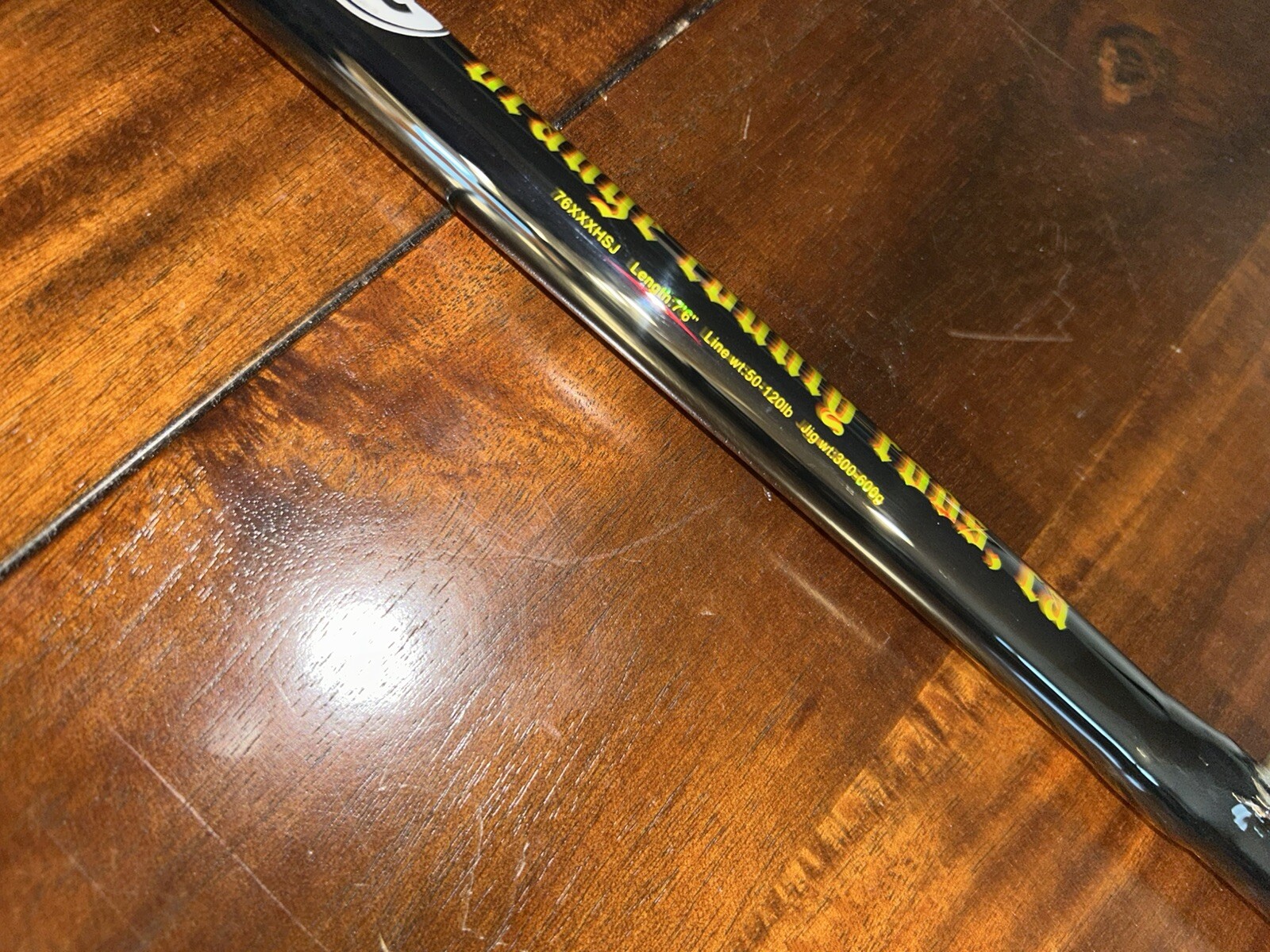 Tuna Rod 50-120lb. 7ft. 6in. San Diego Big Fish 300-600 gr. Jigs 600. VALUE