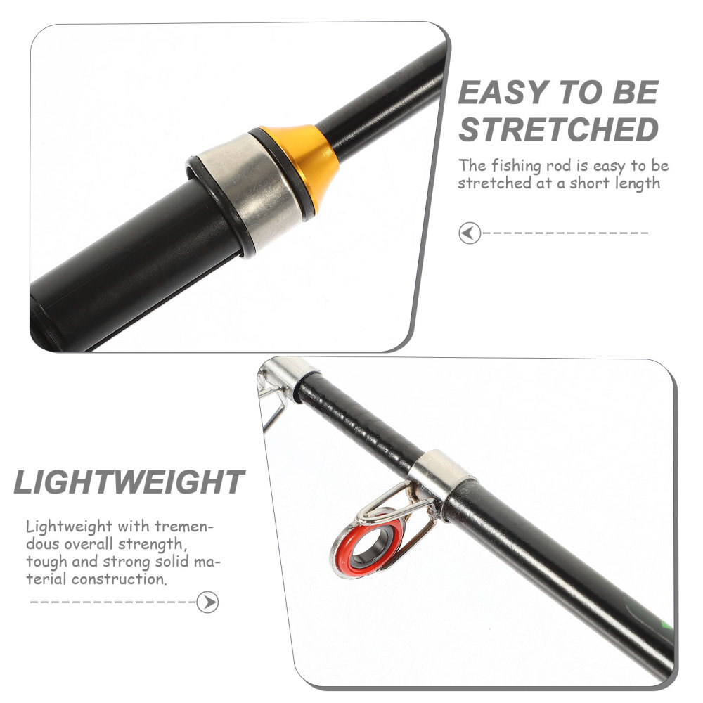 Fishing Pole Mini Sea Strong Bearing Capacity Rod High-density
