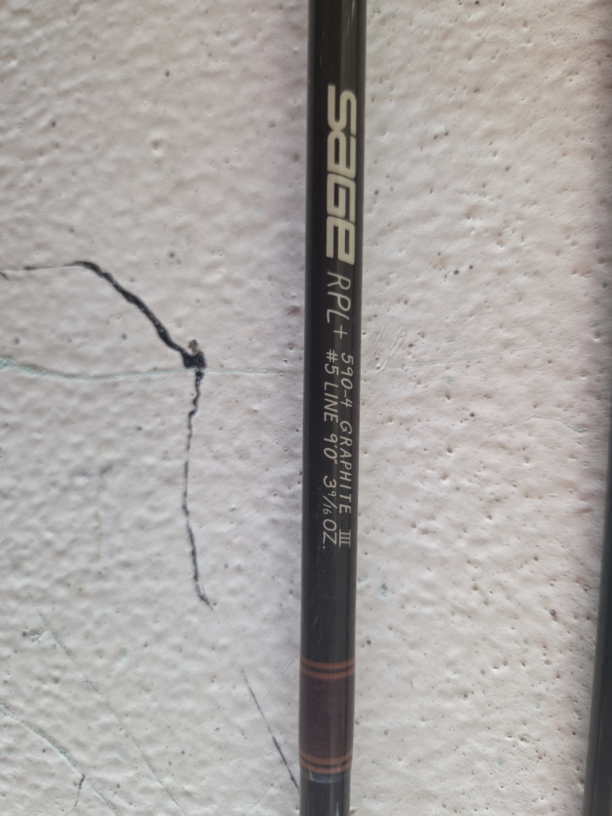 Sage RPL + 590-4 graphite III #5 line 9’0″