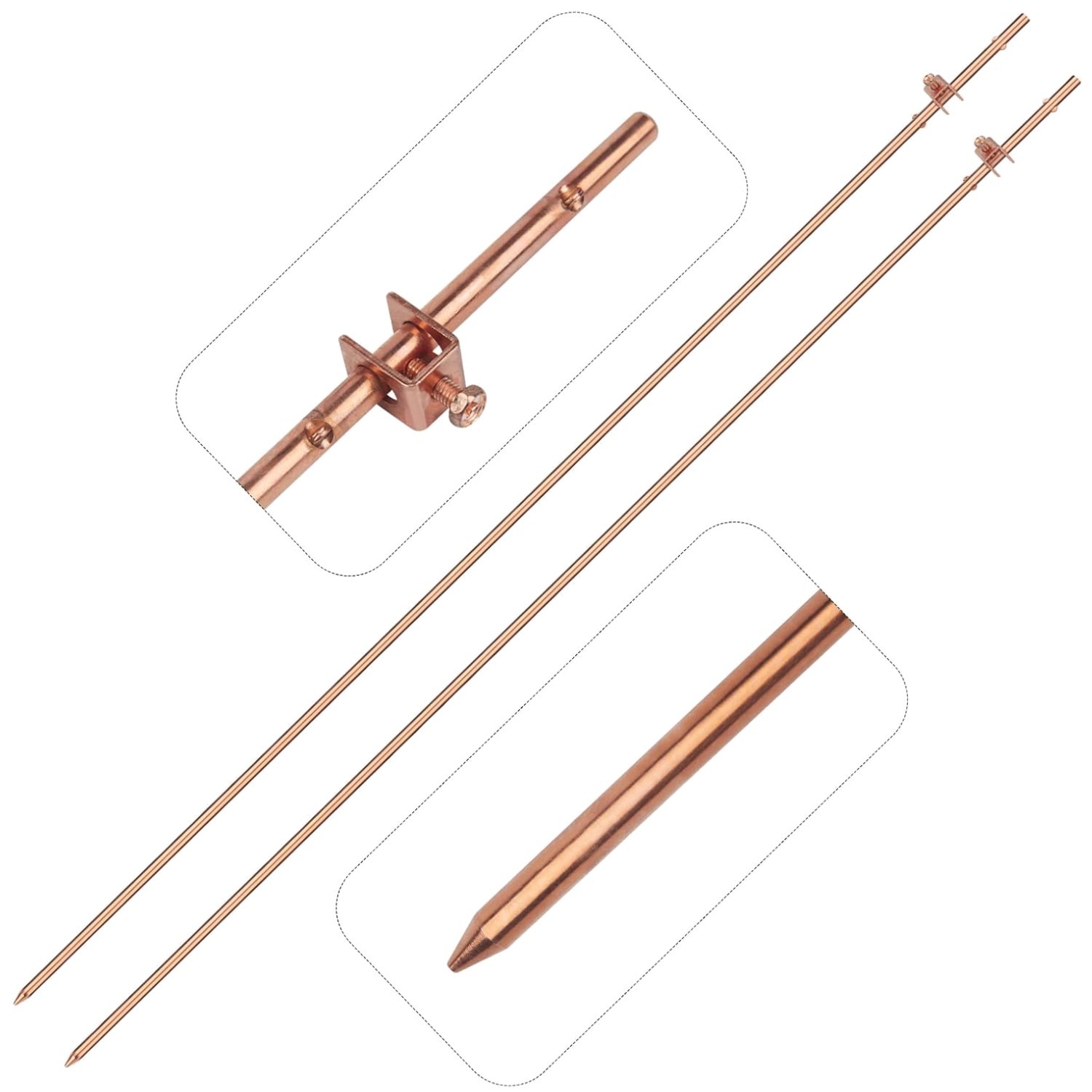 Antenna & Satellite Dish Grounding Rod