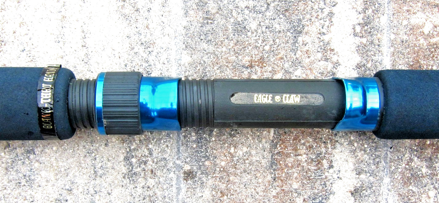 Vintage Eagle Claw Starfire SF501 2-Piece Live-Bait Rod: 7’6”; 15-30lb – USED!!!