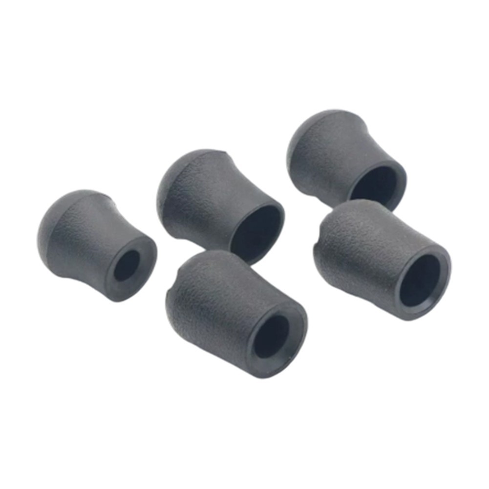 Black Rubber Butt End Cap for Fishing Rod Construction 12mm 15mm 19mm 20mm
