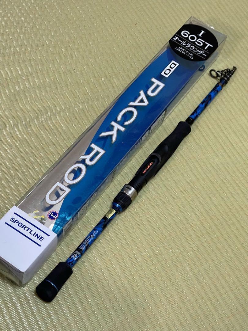 Pack rod Telesco Ajing Trout Mebaring SLJ Light Game 1.88m 5pc Used