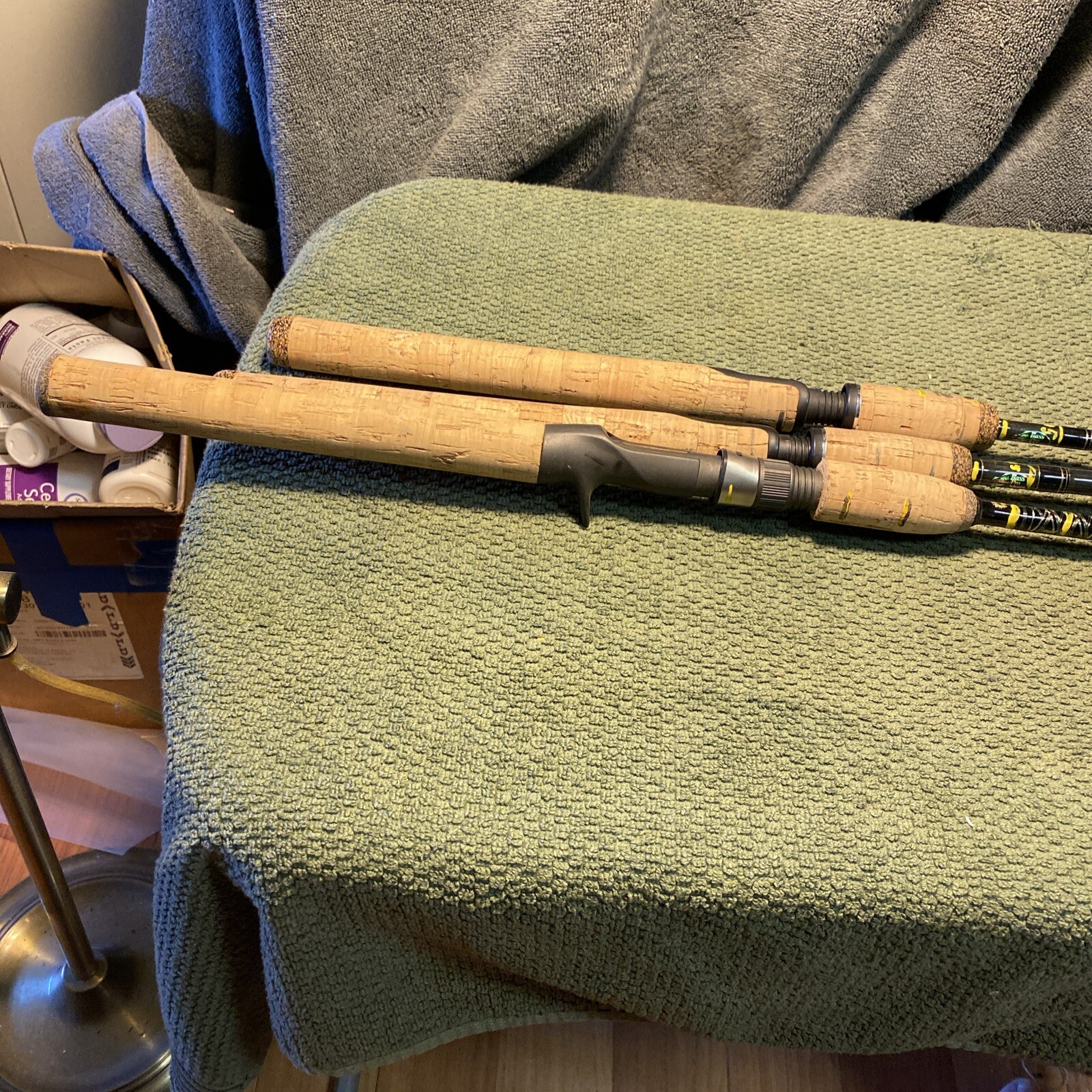 used fishing rods lot
