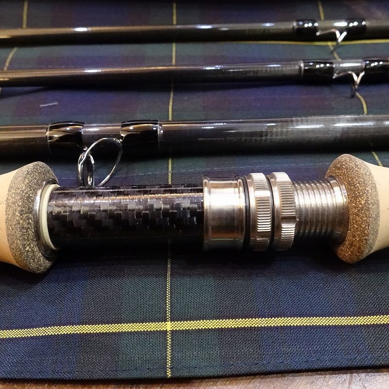 CF.BURKHEIMER CF-10150-3P Terminator Titanium 15’0″ #10 3P 2TIP Fly Fishing Rod