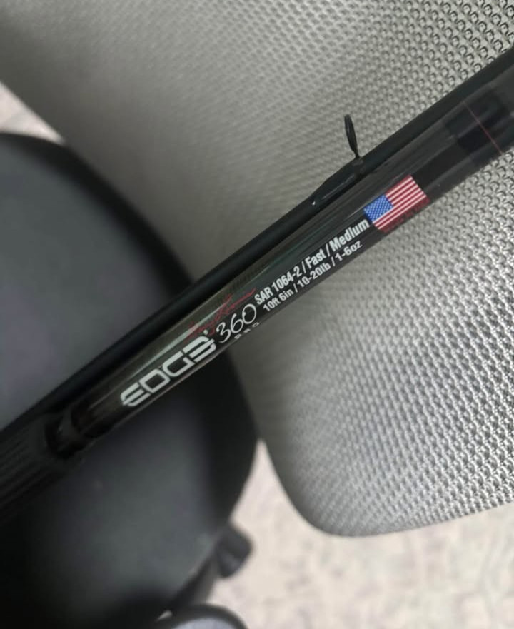 Edge fishing rods 360 pro 10’6″