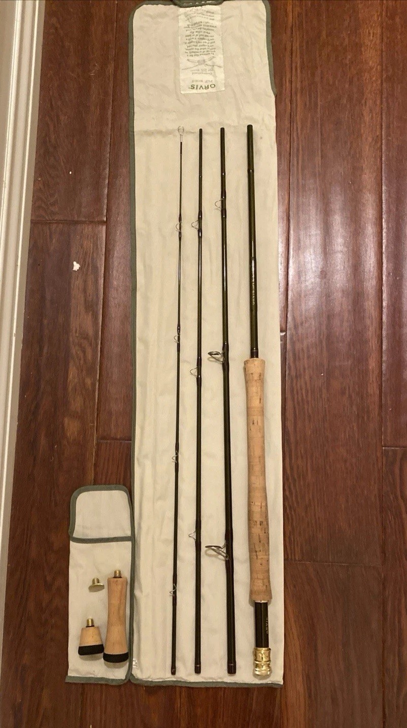 ORVIS ZG ) HeLios 911-4 pc Tip Flex fly rod and metal tube