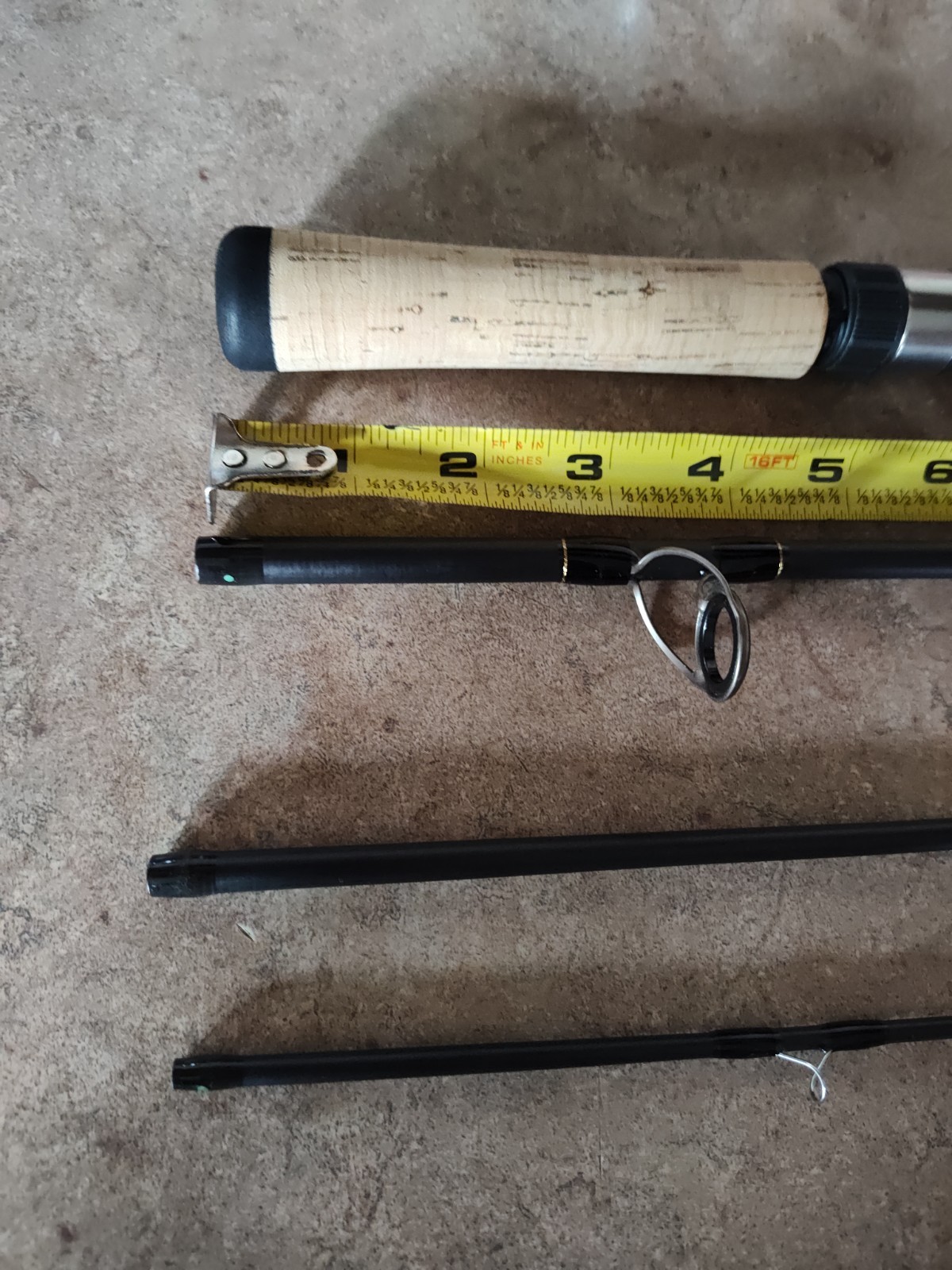8 Ft 5 Inch Ultra Lite Spinning rod combo with a 2000R shimano spinning reel