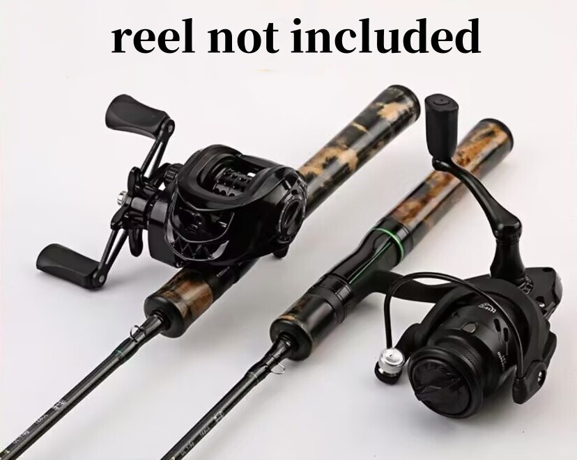 Fishing Rods Ultra Light Trout Rods 2 Sections Carbon Fiber Spinning Fishing Rod