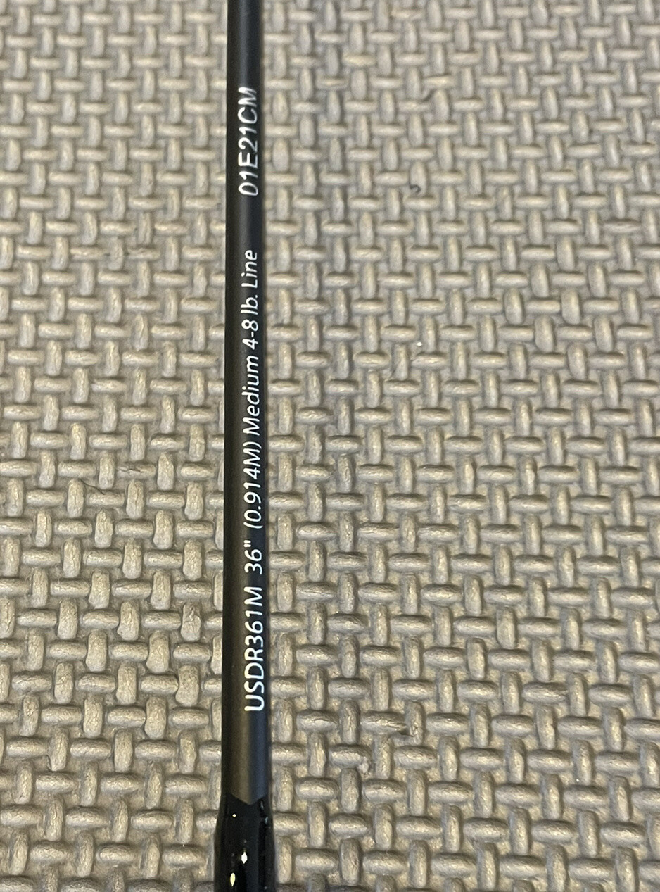 Ugly Stick Ice Fishing Rod 36” Dock Runner