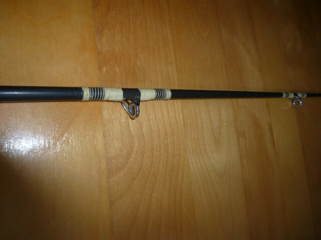 Fishing Boat Rod Shakespeare Wonderglass, Very Nice Shape rods reels deals
