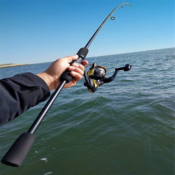 Casting Spinning Fishing Rod 6 Ft Ultra Light Carbon Fiber Rod Pole Outdoor