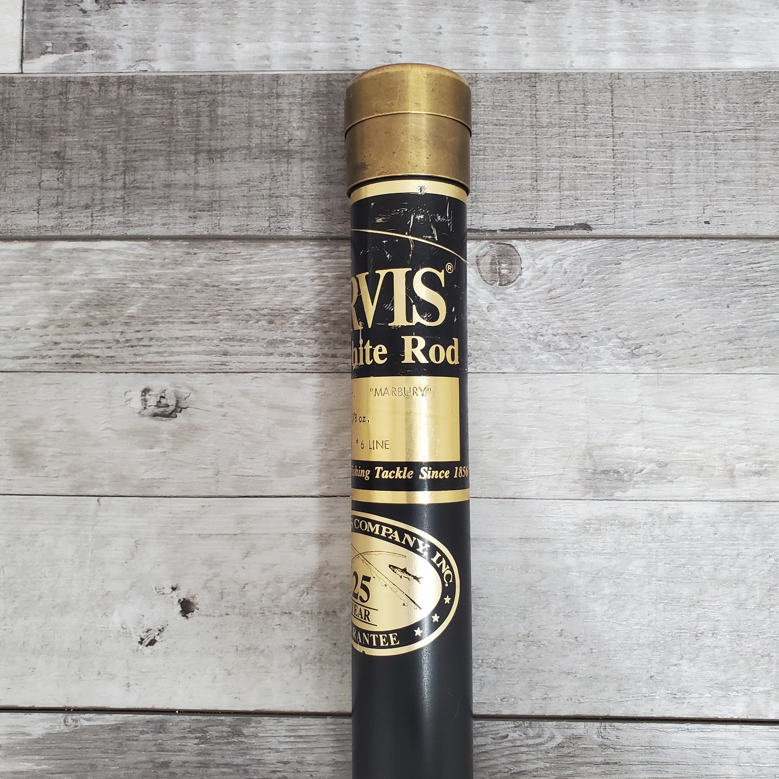 Orvis Superfine Series “Marbury” Graphite Rod 8′ 2pc 2 5/8 6wt Fly Rod with Tube