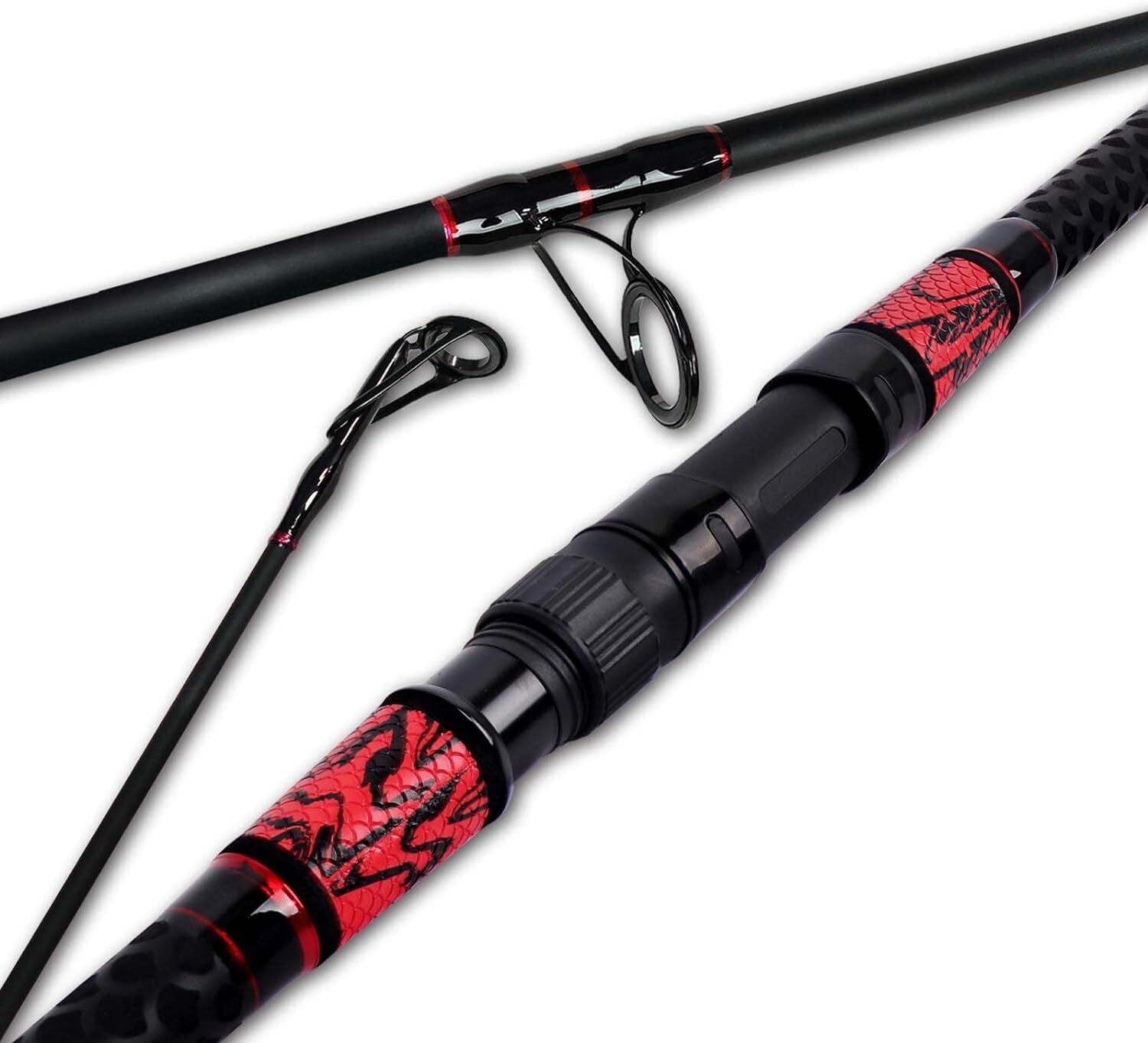 Surf Spinning Rod Graphite 2/3/4 Piece Travel Fishing Pole 8 9 10 12 13 15 FT