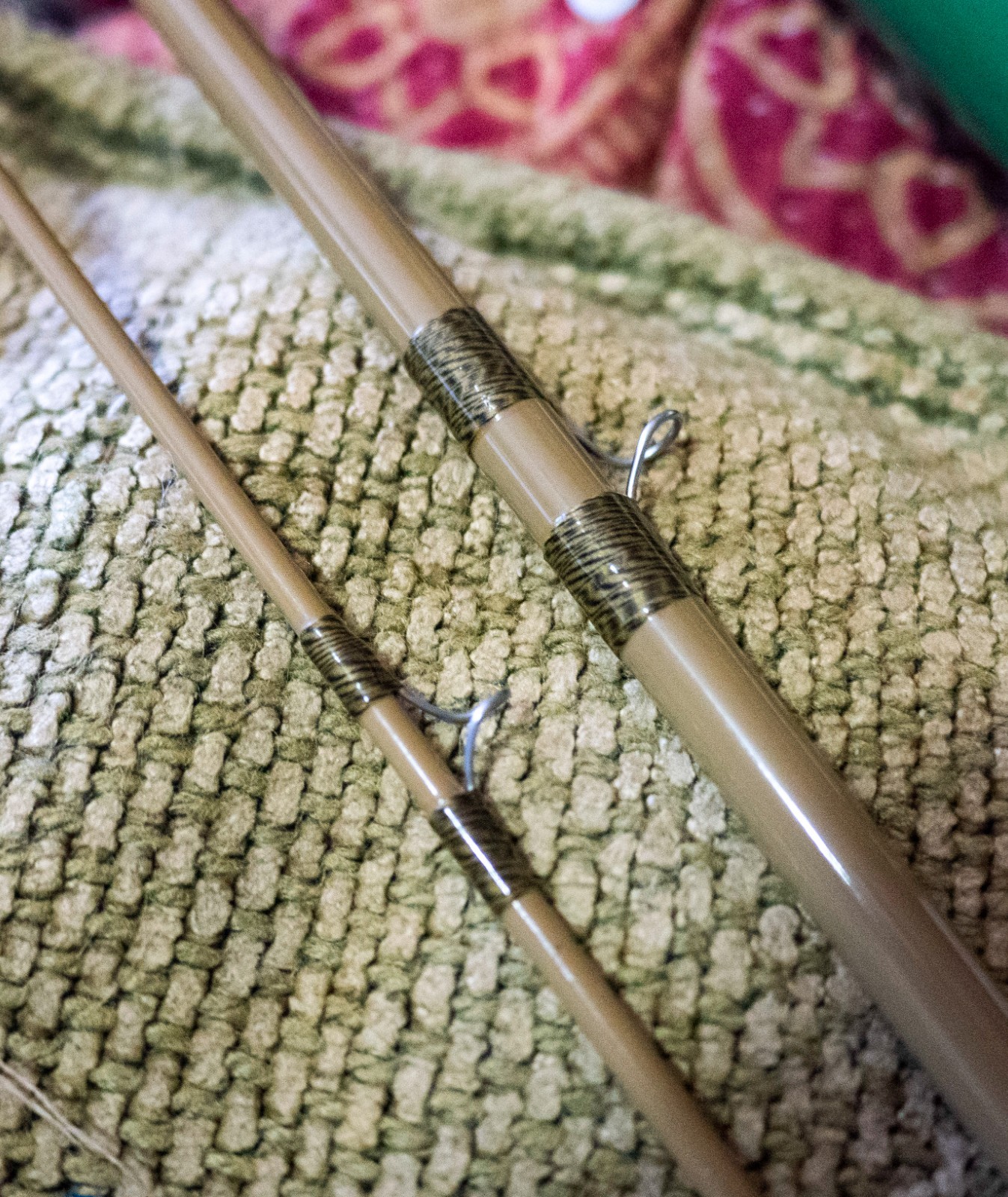 orvis golden eagle fly rod HCF (7) 8ft. 2 piece with tube and sock