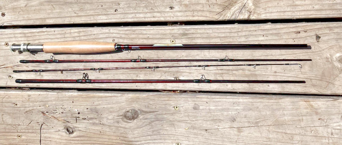 Torrans 4/5 wt 8′ Fly Rod 4pc w/ Case. Jefferson,Texas -Graphite, Free Shipping